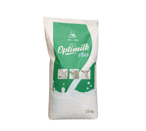 Milk replacer for calves 24% protein optimilk